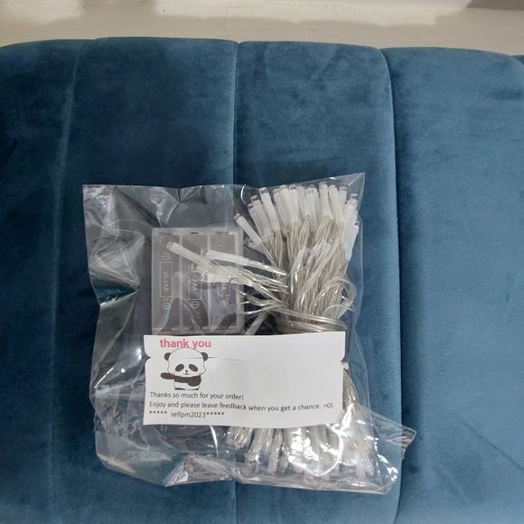 Merkury Cascading Curtain Led Lights DOUBLE A BATTERIES - Picture 8 of 8